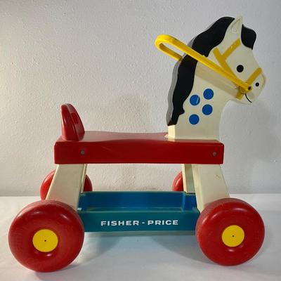 VINTAGE FISHER PRICE RIDING TOY