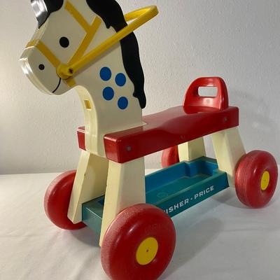 VINTAGE FISHER PRICE RIDING TOY