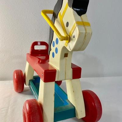 VINTAGE FISHER PRICE RIDING TOY