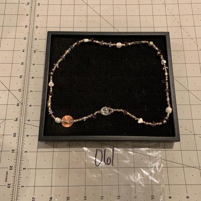 #181 Purple Moon Necklace-D61