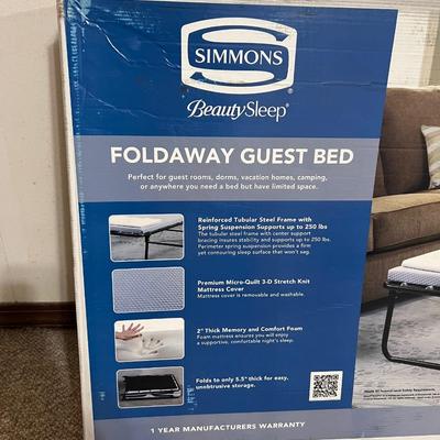 SIMMONS BEAUTY SLEEP Fold Away Guest Bed
