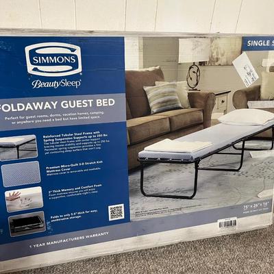 SIMMONS BEAUTY SLEEP Fold Away Guest Bed