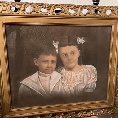 Vintage Picture Brother & Sister