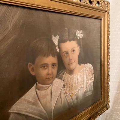 Vintage Picture Brother & Sister