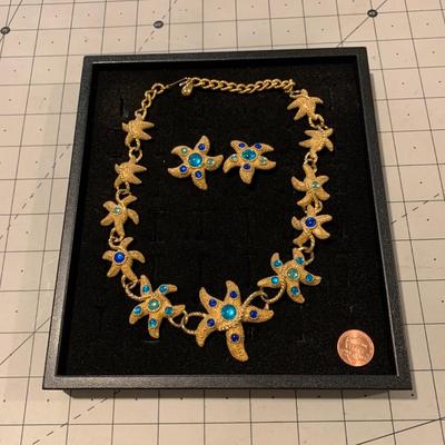 #297 Sea Stars Necklace-G6