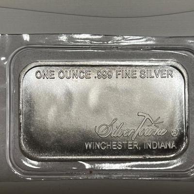 1Oz Silver Towne Silver Bar