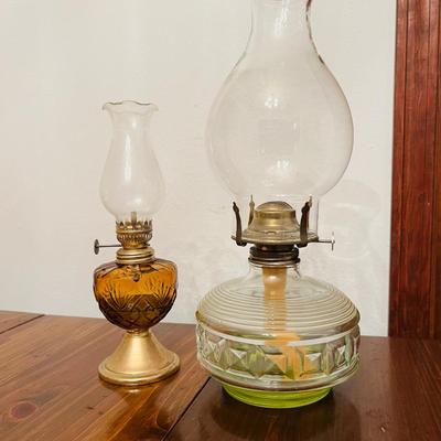 PAIR Hurricane Lamps *See Description*