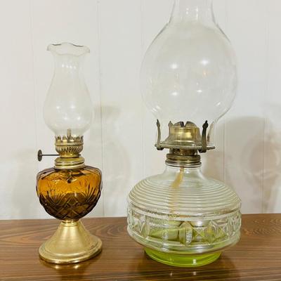 PAIR Hurricane Lamps *See Description*