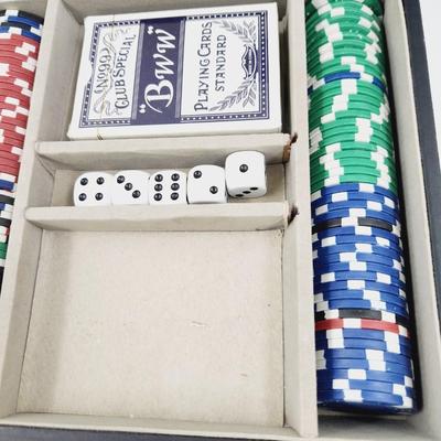 New BNSF COLLECTABLE POKER GAME SET