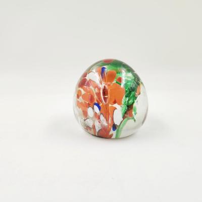 COLLECTABLE HAND BLOWN ART GLASS GLOBE