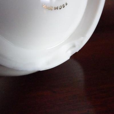 LOT 119. LENOX BOWLS. ONE AS CHIP ON BOTTOM