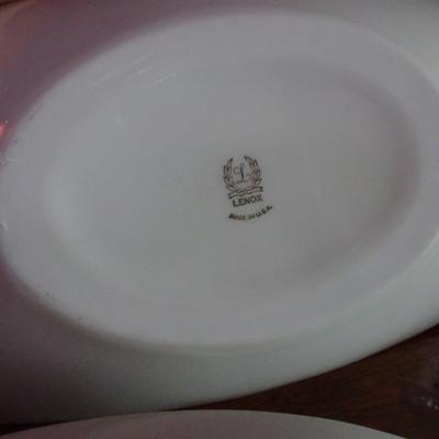 LOT 119. LENOX BOWLS. ONE AS CHIP ON BOTTOM