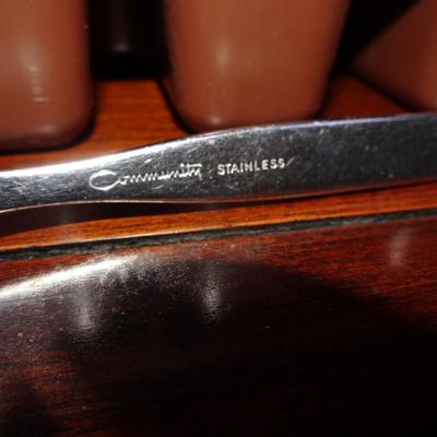 LOT 130. FLATWARE