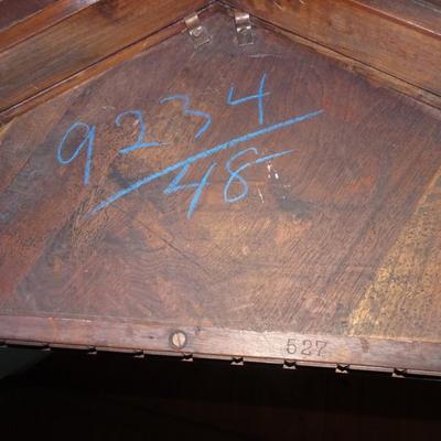 LOT 158. ANTIQUE 1920'S SPANISH REVIVAL HEXAGONAL SIDE TABLE