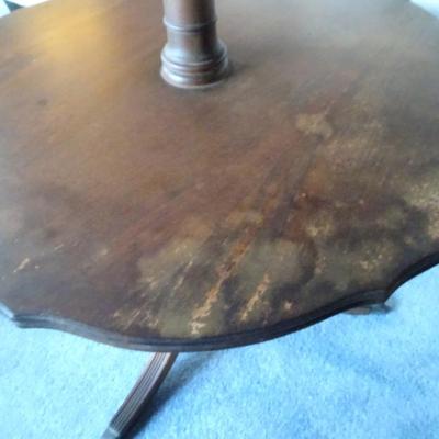 LOT 161. TWO TIER TABLE