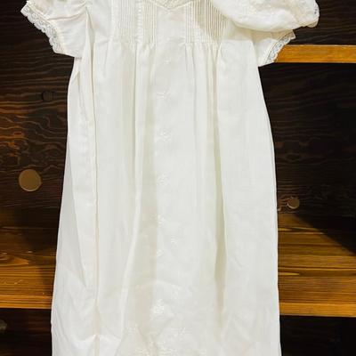Vintage Christening Gown & Bonnet