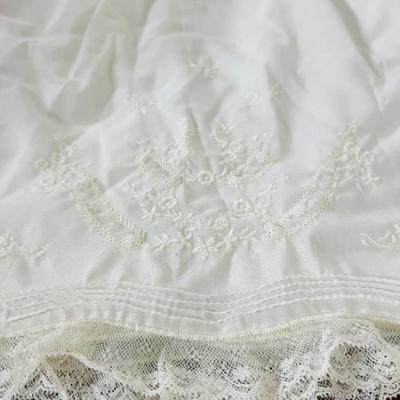 Vintage Christening Gown & Bonnet
