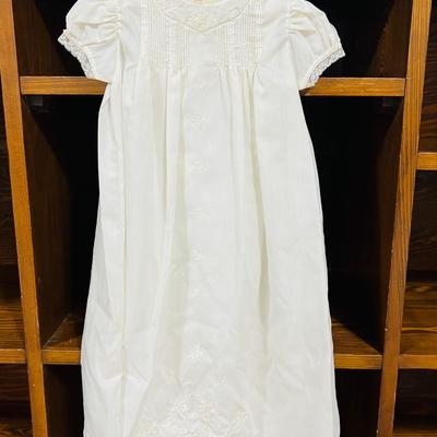 Vintage Christening Gown & Bonnet