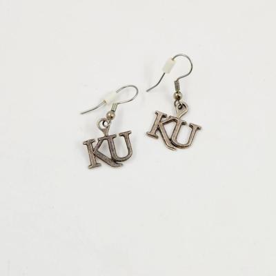 .925 SILVER KU EARRINGS