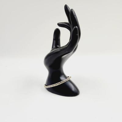 BEAUTIFUL .925 SILVER DESIGNED CLASP BRACELET