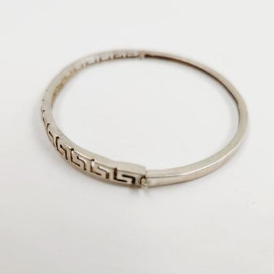 BEAUTIFUL .925 SILVER DESIGNED CLASP BRACELET