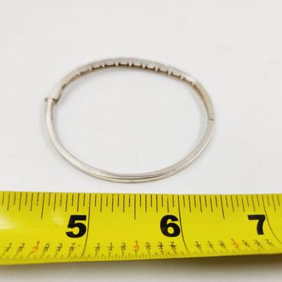 BEAUTIFUL .925 SILVER DESIGNED CLASP BRACELET
