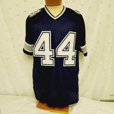 JSA AUTHENTICATED #44 LINCOLN COLEMAN SIGNED FOOTBALL JERSEY