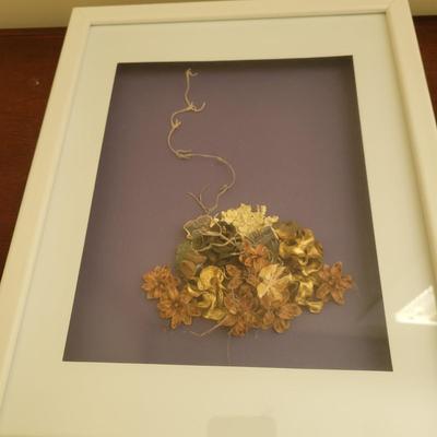 Trio of Framed Nature Art Pieces (UB1-DW)