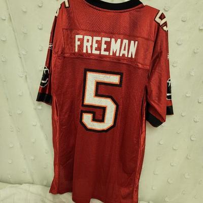 BUCCANEER #5 SIZE LARGE FREEMAN FOOTBALL JERSEY (UNSIGNED)