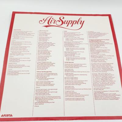 AIR SUPPLY THE ONE THAT YOU LOVE RECORD ALBUM