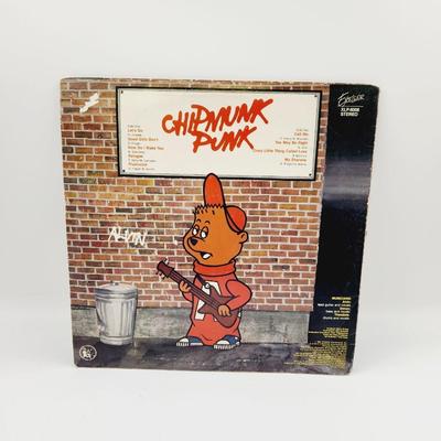 CHIPMUNK PUNK RECORD ALBUM