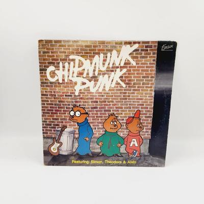 CHIPMUNK PUNK RECORD ALBUM