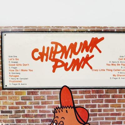 CHIPMUNK PUNK RECORD ALBUM