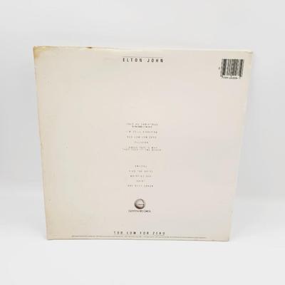 ELTON JOHN TOO LOW FOR ZERO RECORD ALBUM