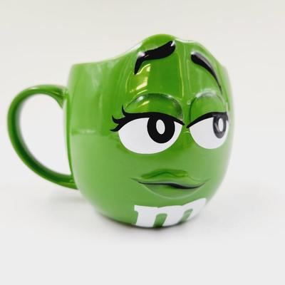 COLLECTABLE GREEN M&M COFFEE MUGS