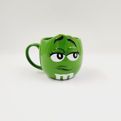 COLLECTABLE GREEN M&M COFFEE MUGS