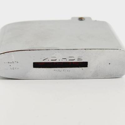 VINTAGE SCHICK SILVER TONED BUTANE LIGHTER