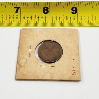 1938 GERMAN NAZI BRONZE COIN