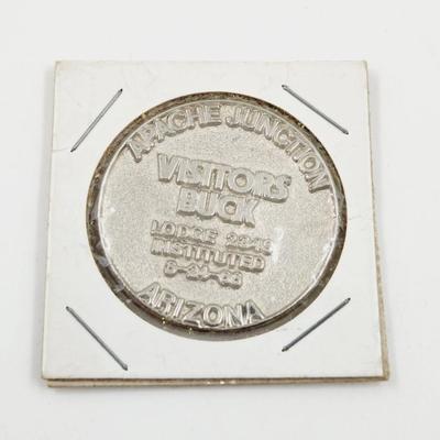 1966 APACHE JUNCTION VISTOR BUCK COIN
