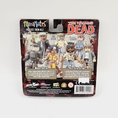 UNOPENED MINI MATES THE WALKING DEAD TYREESE & PRISON MICHONNE COLLECTABLE