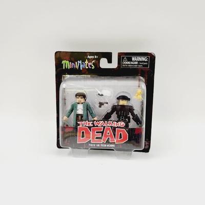 UNOPENED MINI MATES THE WALKING DEAD TYREESE & PRISON MICHONNE COLLECTABLE