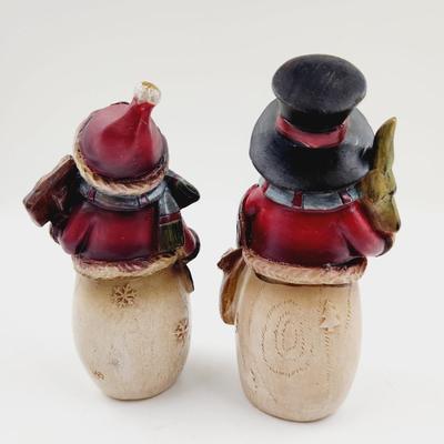 CUTE LITTLE SNOWMAN DUO DECOR