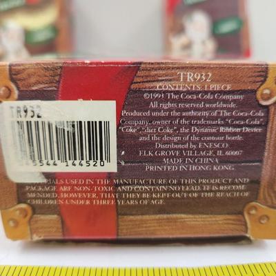 3 SET COCA-COLA DIET COKE VINTAGE ORNAMENT COLLECTABLES