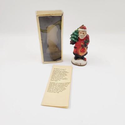 MEMORIES OF SANTA 1919 ORNAMENT FIGURINE