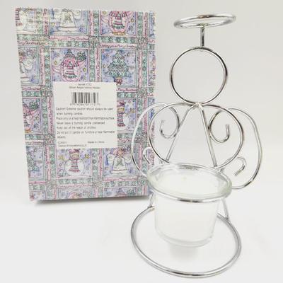 CUTE ANGEL VOTIVE CANDLE HOLDER