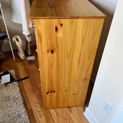 Pine Four Drawer Dresser (MB-RG)