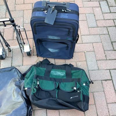 8571 Kart-a-Bag by Remin w/L.L. Bean Suitcase & 2 Travel Bags