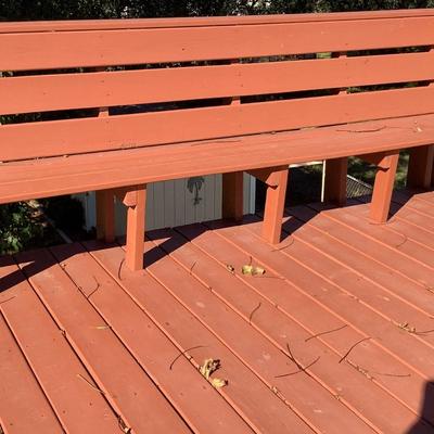 Treated and painted decking lumber 1 1/4â€ x 6- $5 per board
