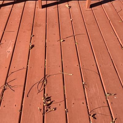 Treated and painted decking lumber 1 1/4â€ x 6- $5 per board