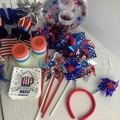 8573 4th of July Holiday Themed Decorations